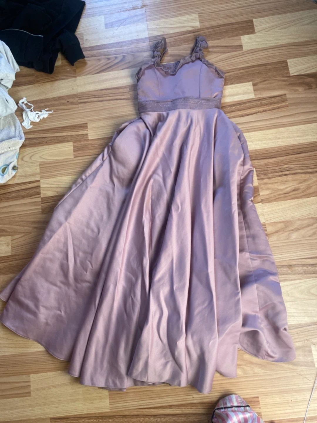 Purple gown