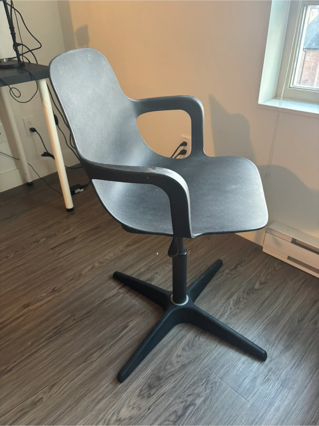 Black ikea desk chair