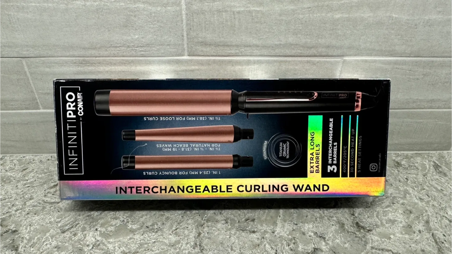 INFINITIPRO by Conair Interchangeable Curling Wand - NEW