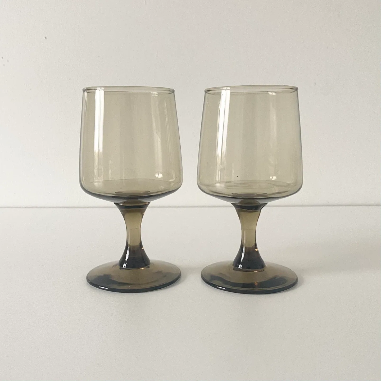 MCM Vintage Smoky Wine Glasses image indicator(2)
