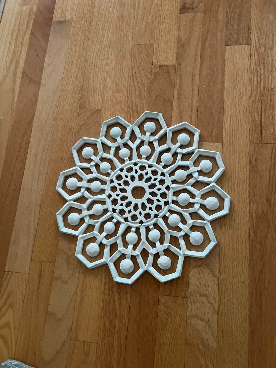 White Decorative Ceiling Medallion