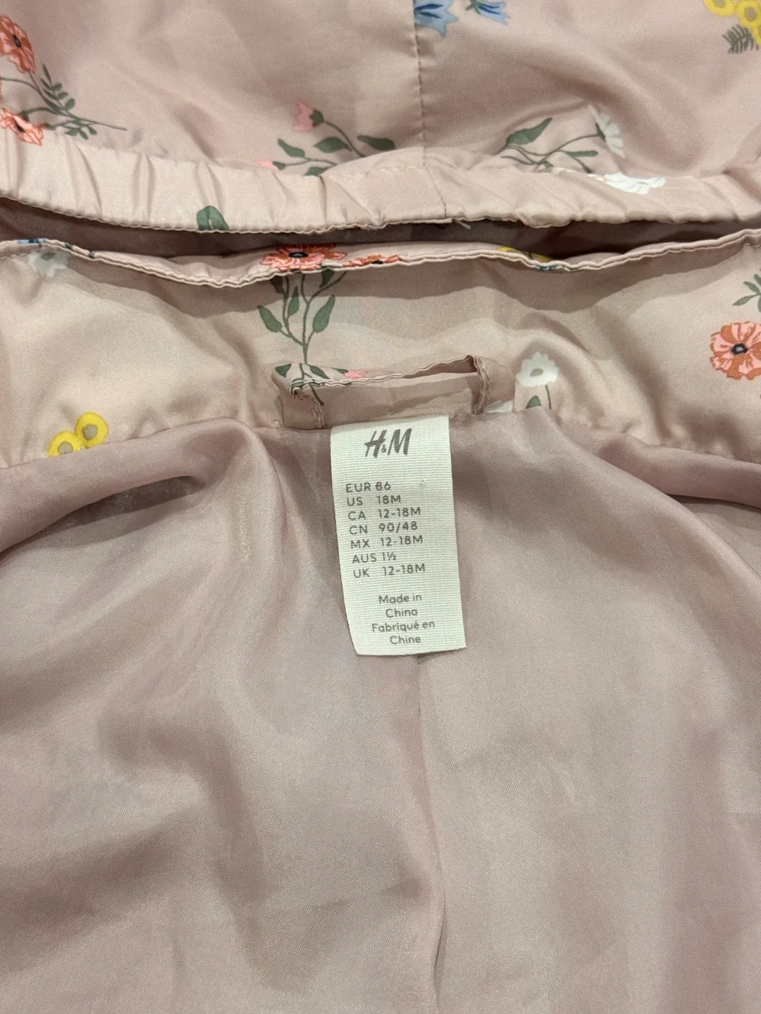 H&M fall/spring windbreaker jacket 18M image indicator(2)