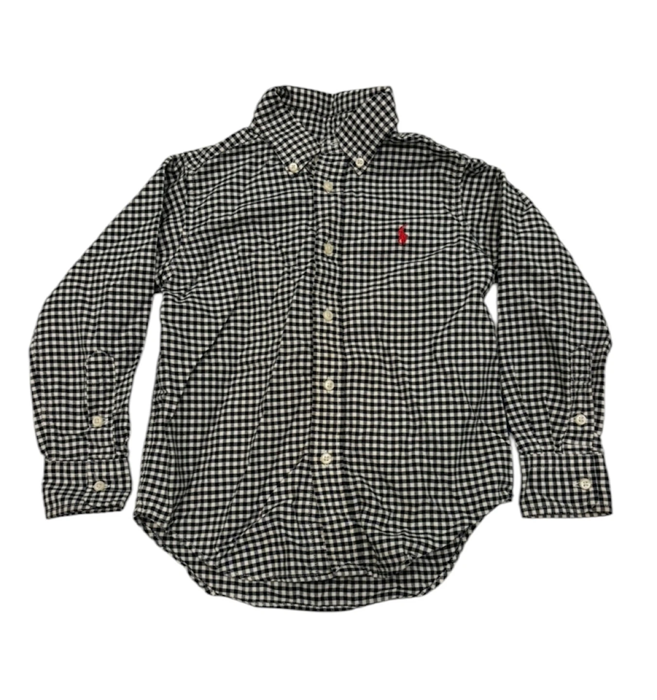 Ralph Lauren Checkered Shirt - Size 4/4T