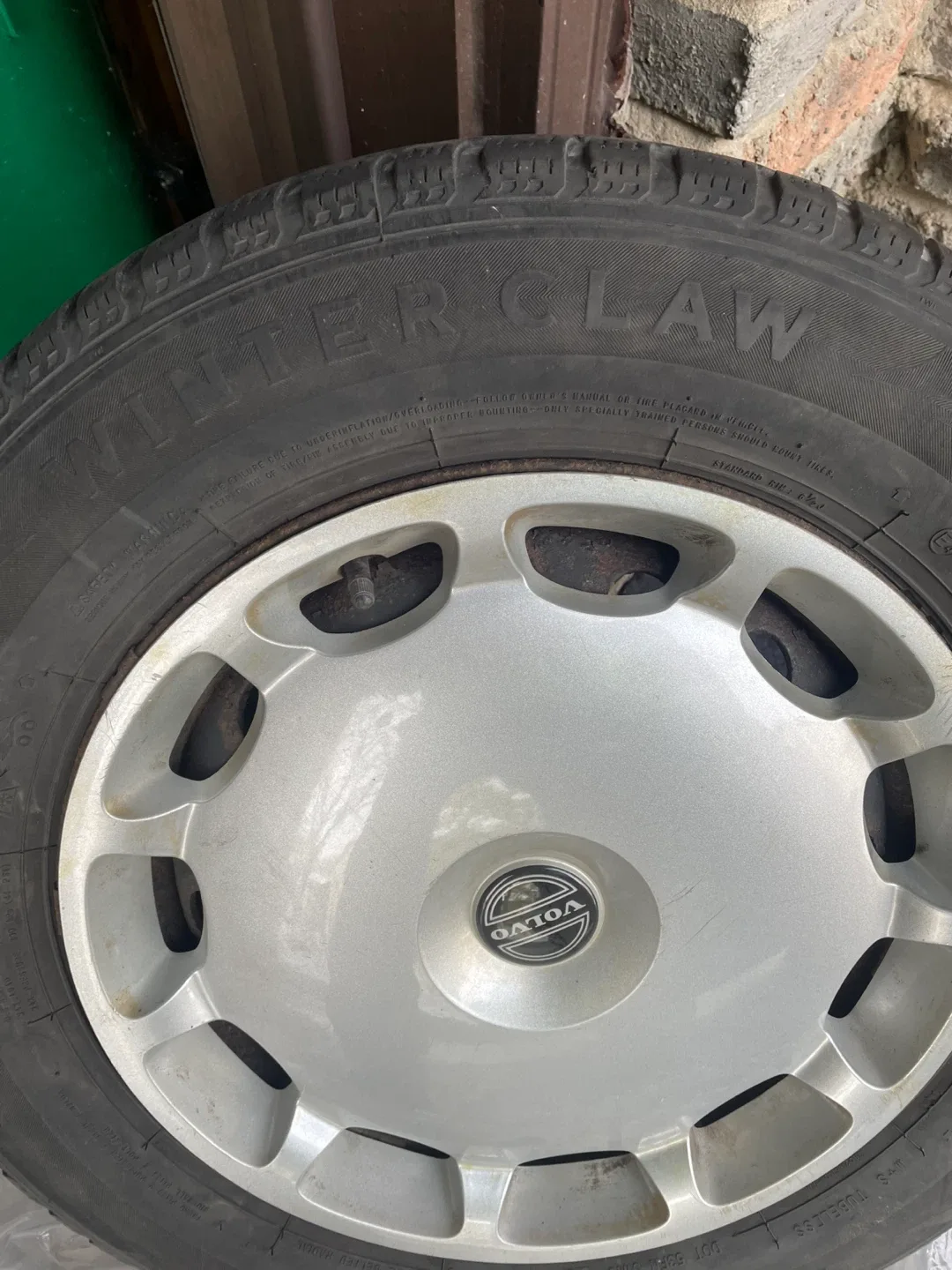 4-Winter Claw Tires 215/65R16 w/ rims thumbnail