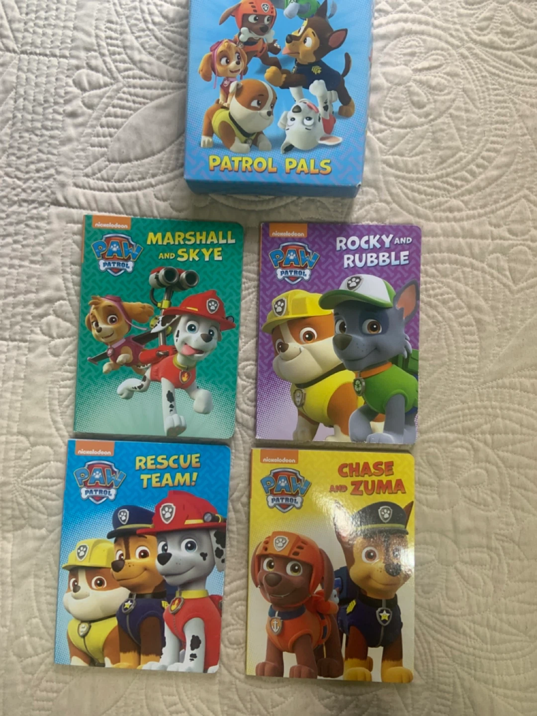 Paw Patrol Board Books - 4 Book Set