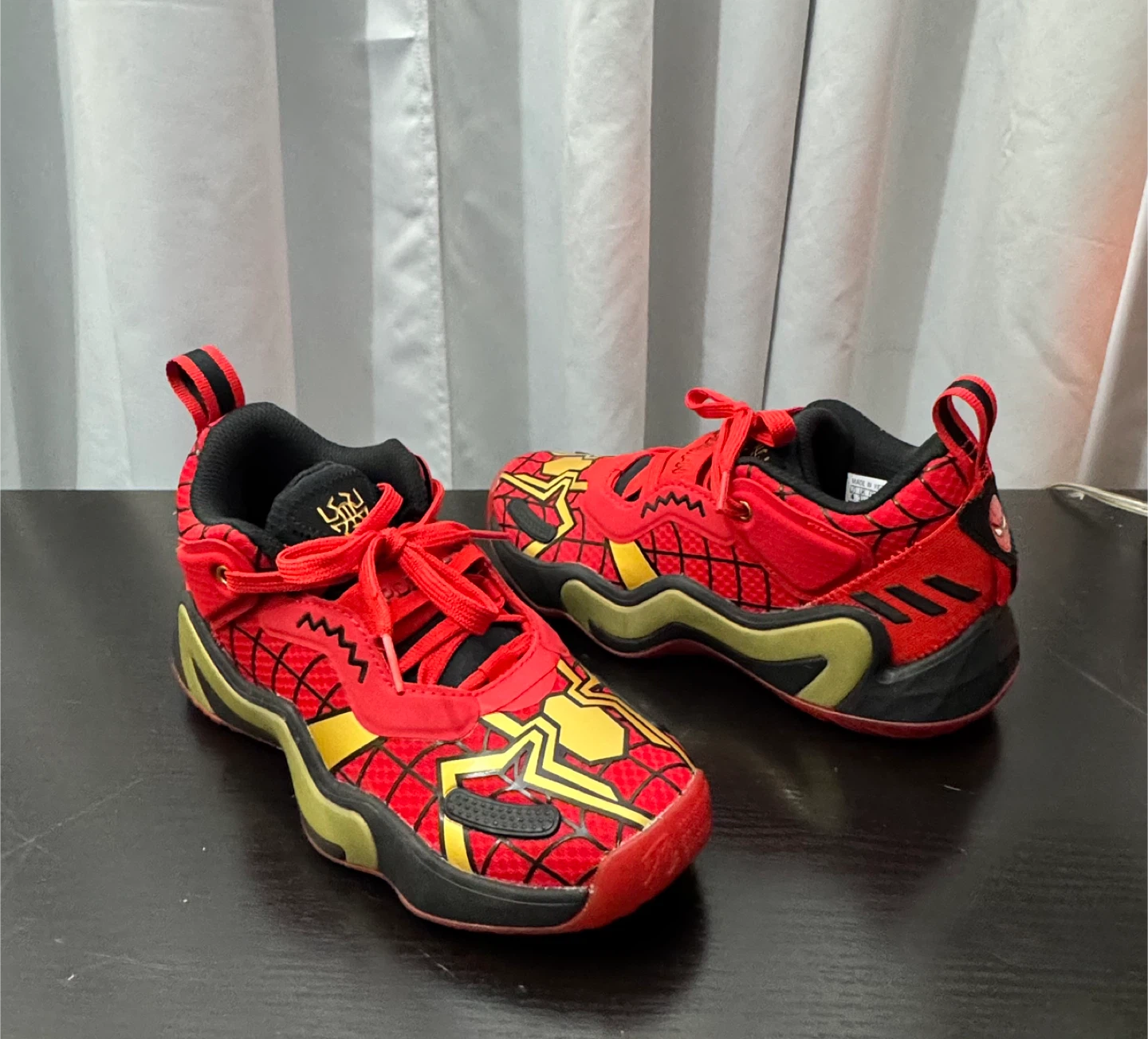 Adidas Donovan Mitchell Spiderman Shoes - US 4