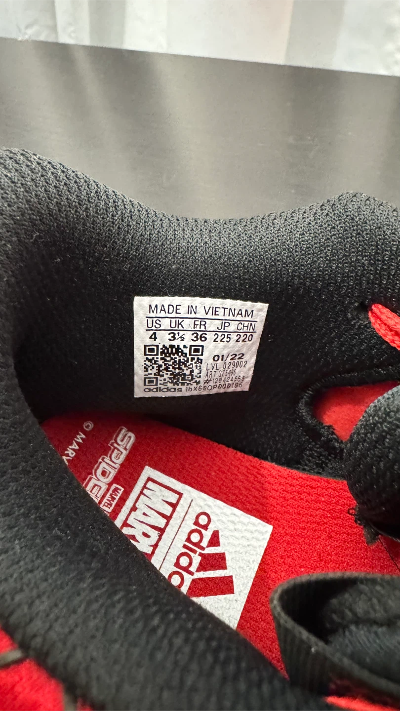 Adidas Donovan Mitchell Spiderman Shoes - US 4 - photo 2