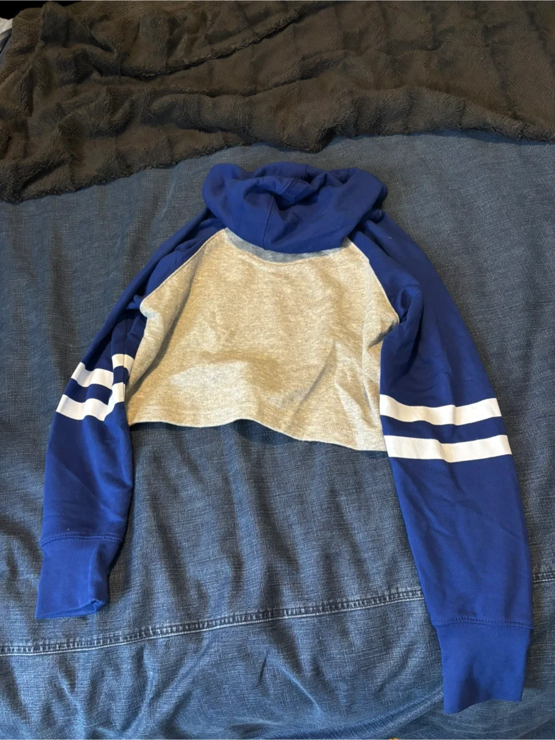 Toronto Blue Jays Cropped Hoodie - Size M image indicator(3)