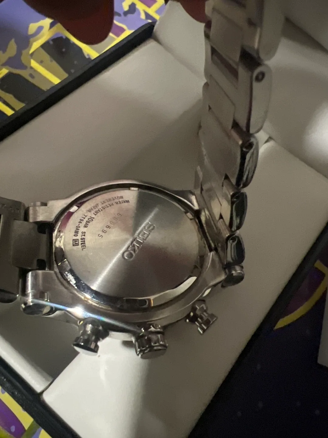 Seiko Chronograph 100M Watch image indicator(3)