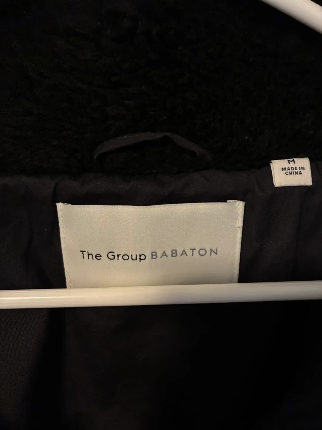 Babaton Faux Fur teddy  Jacket - Size M image indicator(4)