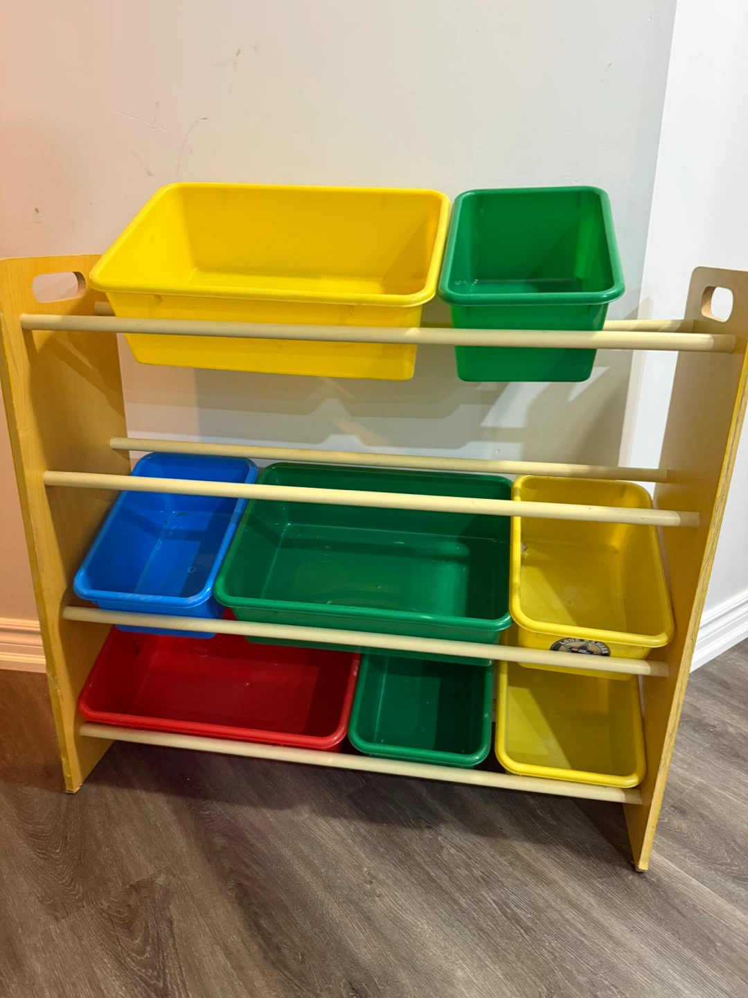 Kids' Toy Storage Organizer with Bins