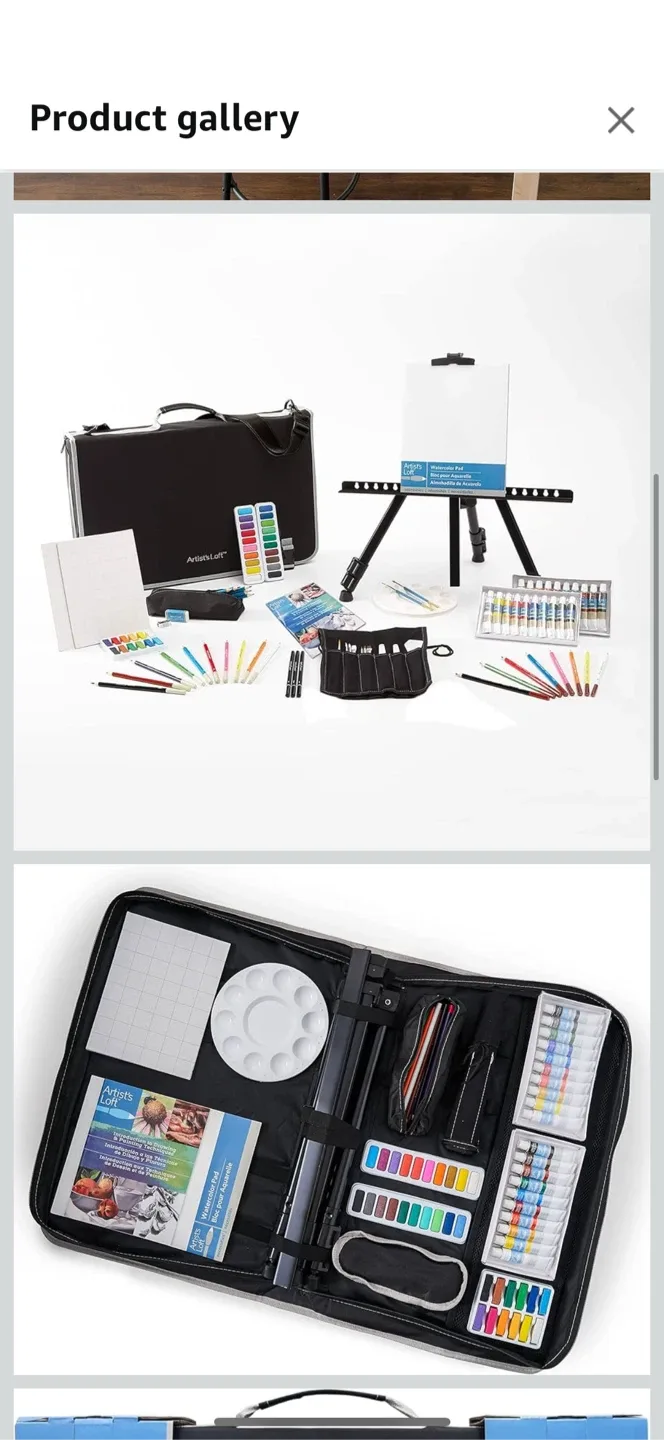 Michael’s Artist’s Loft™ 101 Piece Deluxe Easel Art Set image indicator(8)