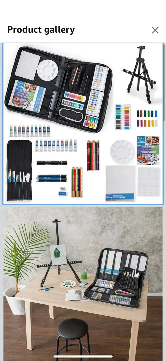 Michael’s Artist’s Loft™ 101 Piece Deluxe Easel Art Set image indicator(9)