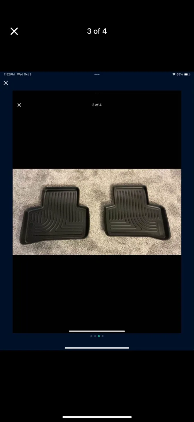 New 2013-2015 Mercedes GLK250, 2010-15 GLK350 Husky Floor liners image indicator(3)