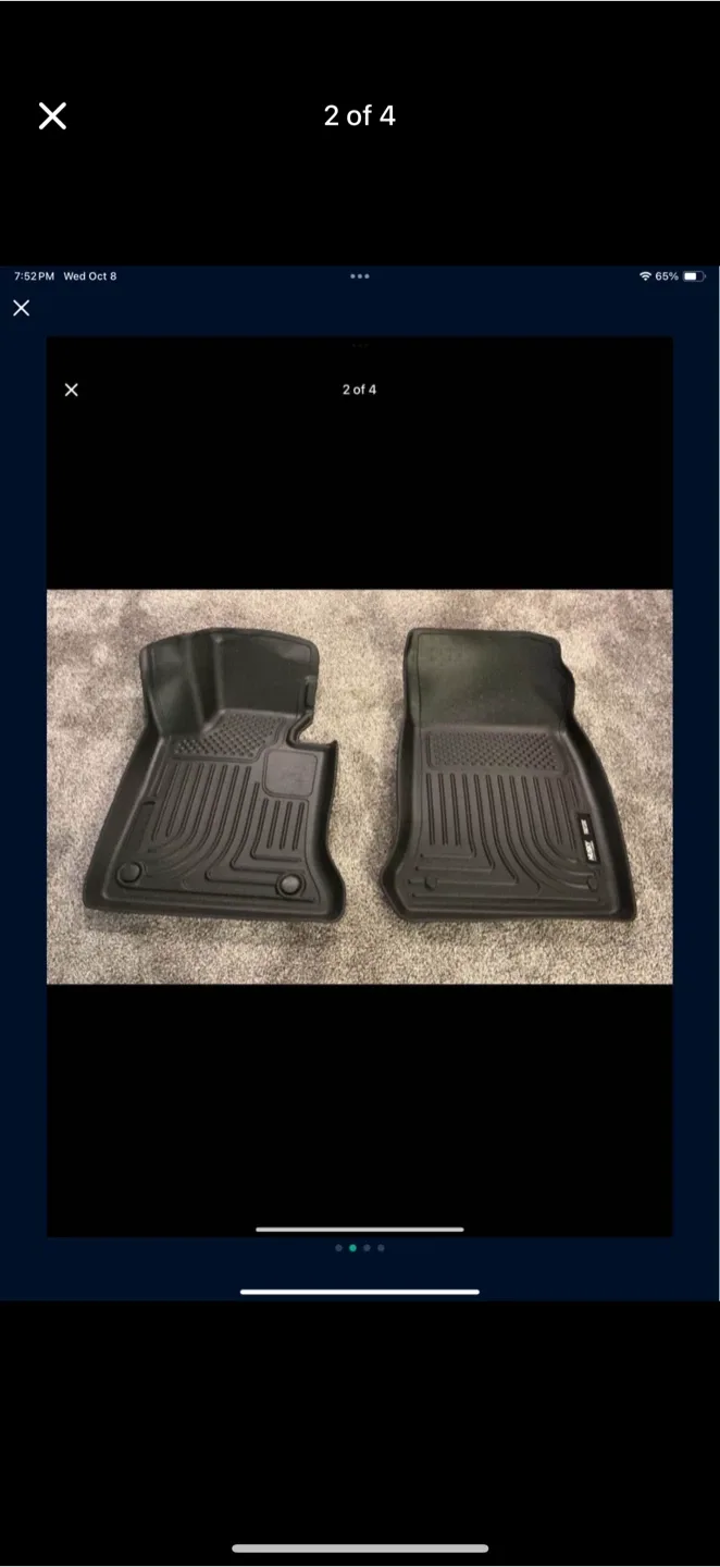 New 2013-2015 Mercedes GLK250, 2010-15 GLK350 Husky Floor liners image indicator(2)