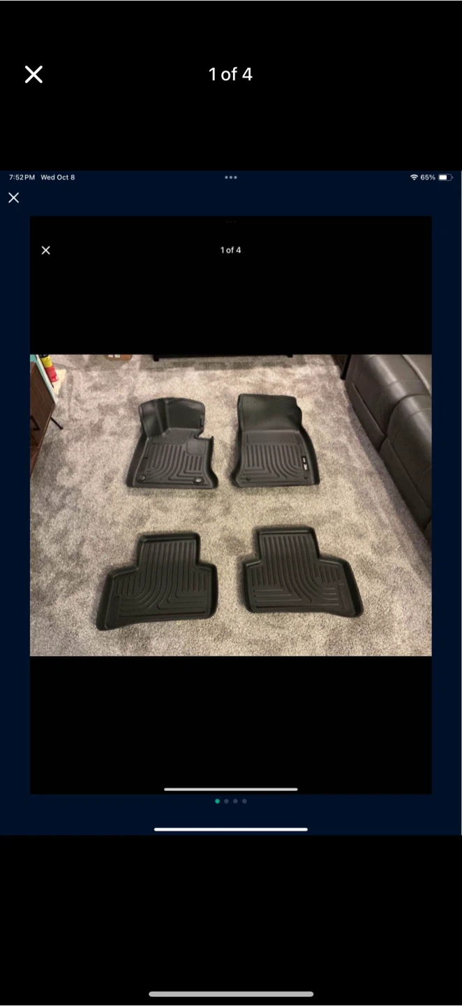 New 2013-2015 Mercedes GLK250, 2010-15 GLK350 Husky Floor liners