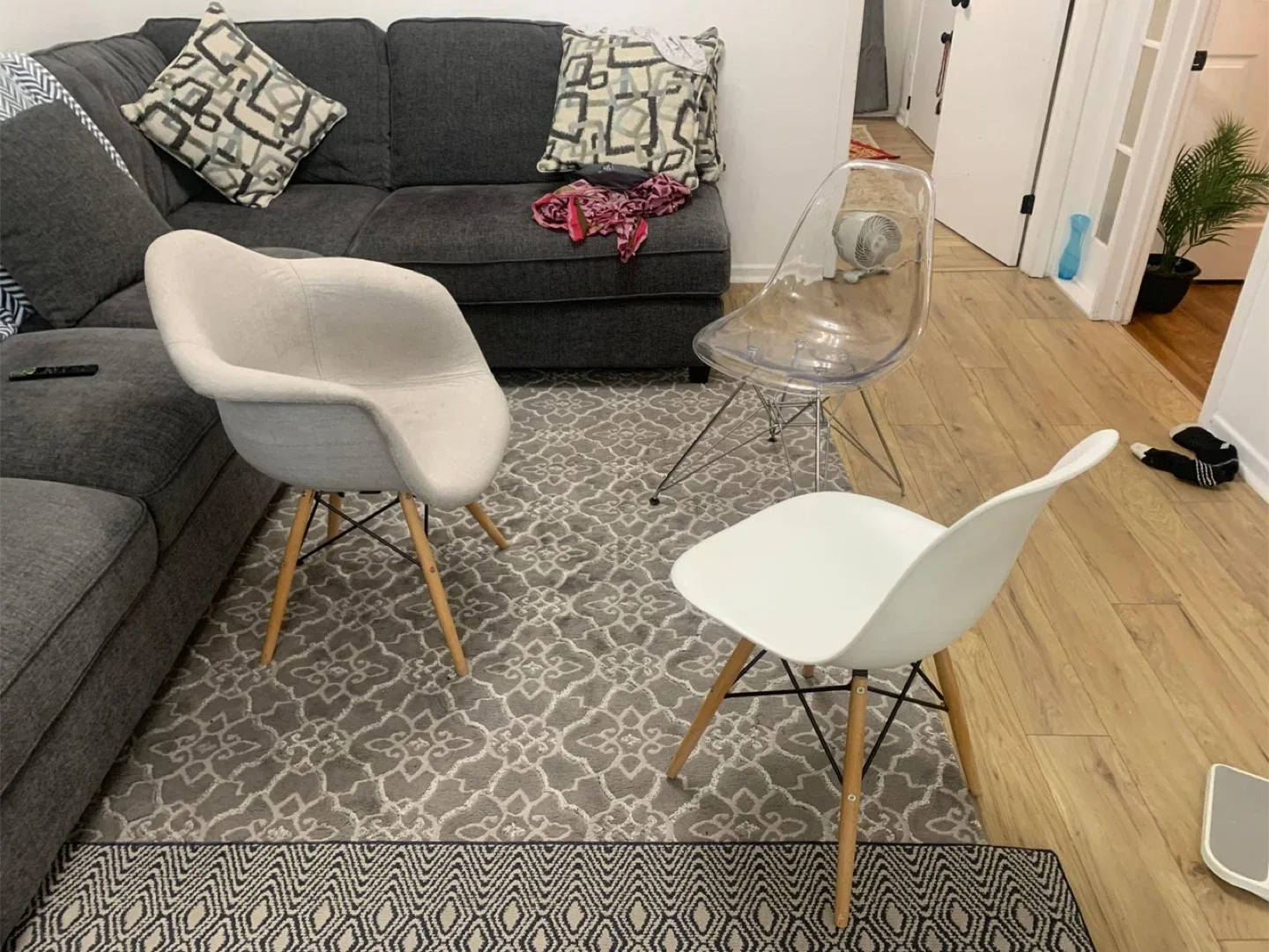 Assorted Dining Chairs - Set of 3