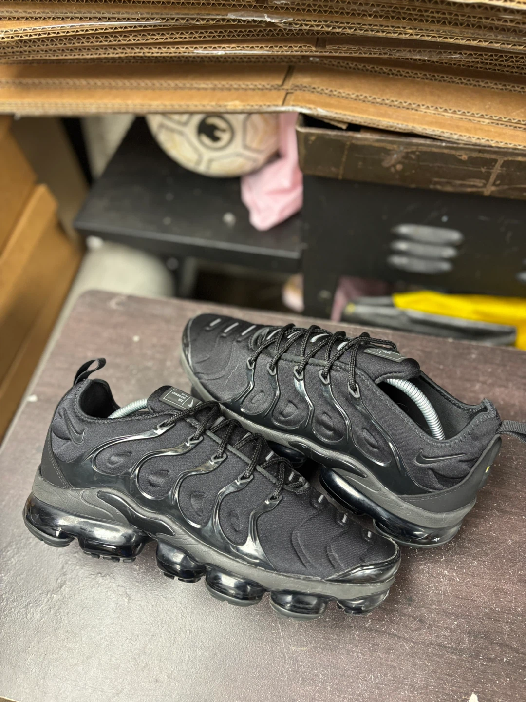 Nike Vapor max plus triple black