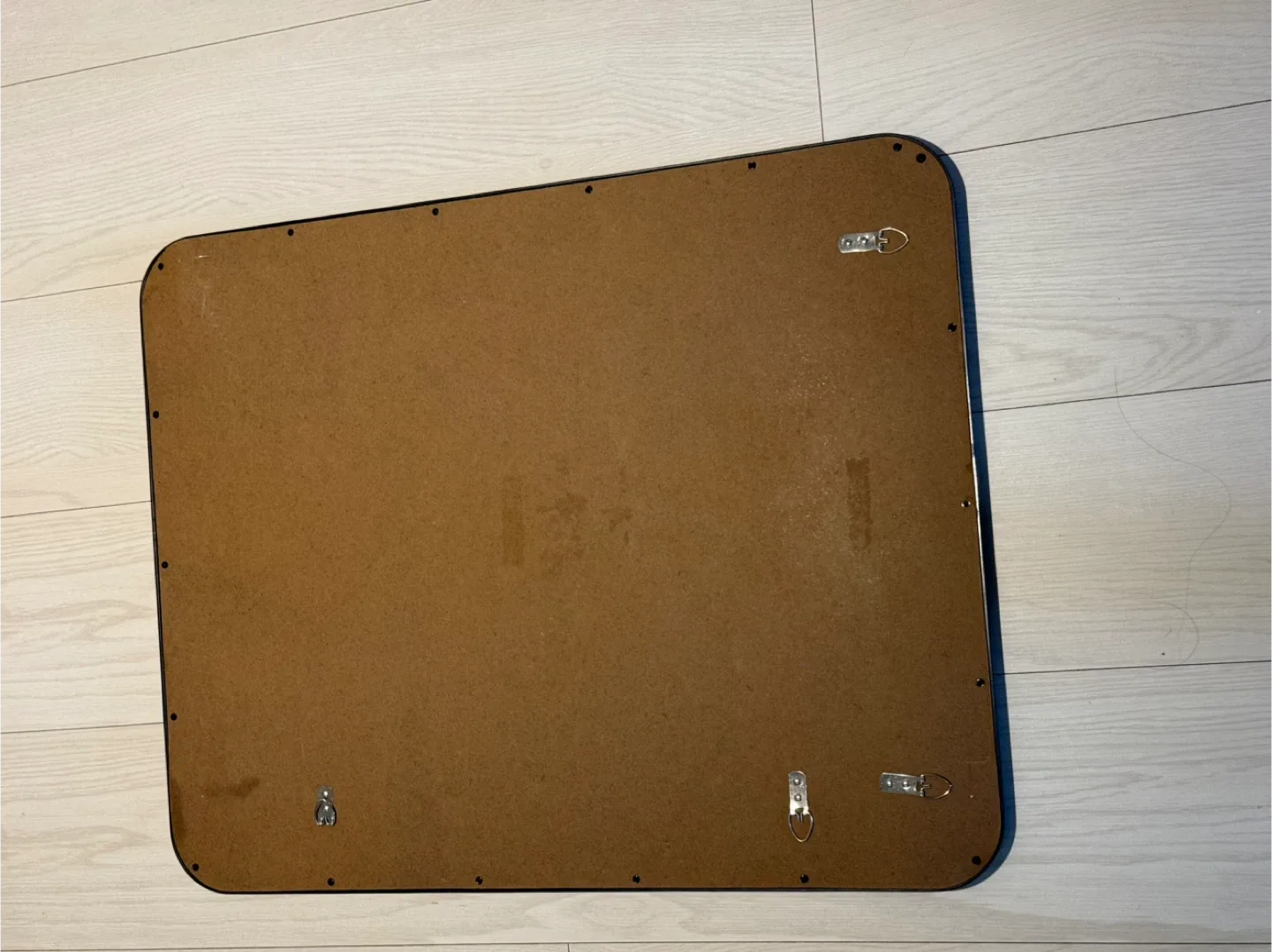 “LIKE NEW” Black Framed Wall Mirror image indicator(4)