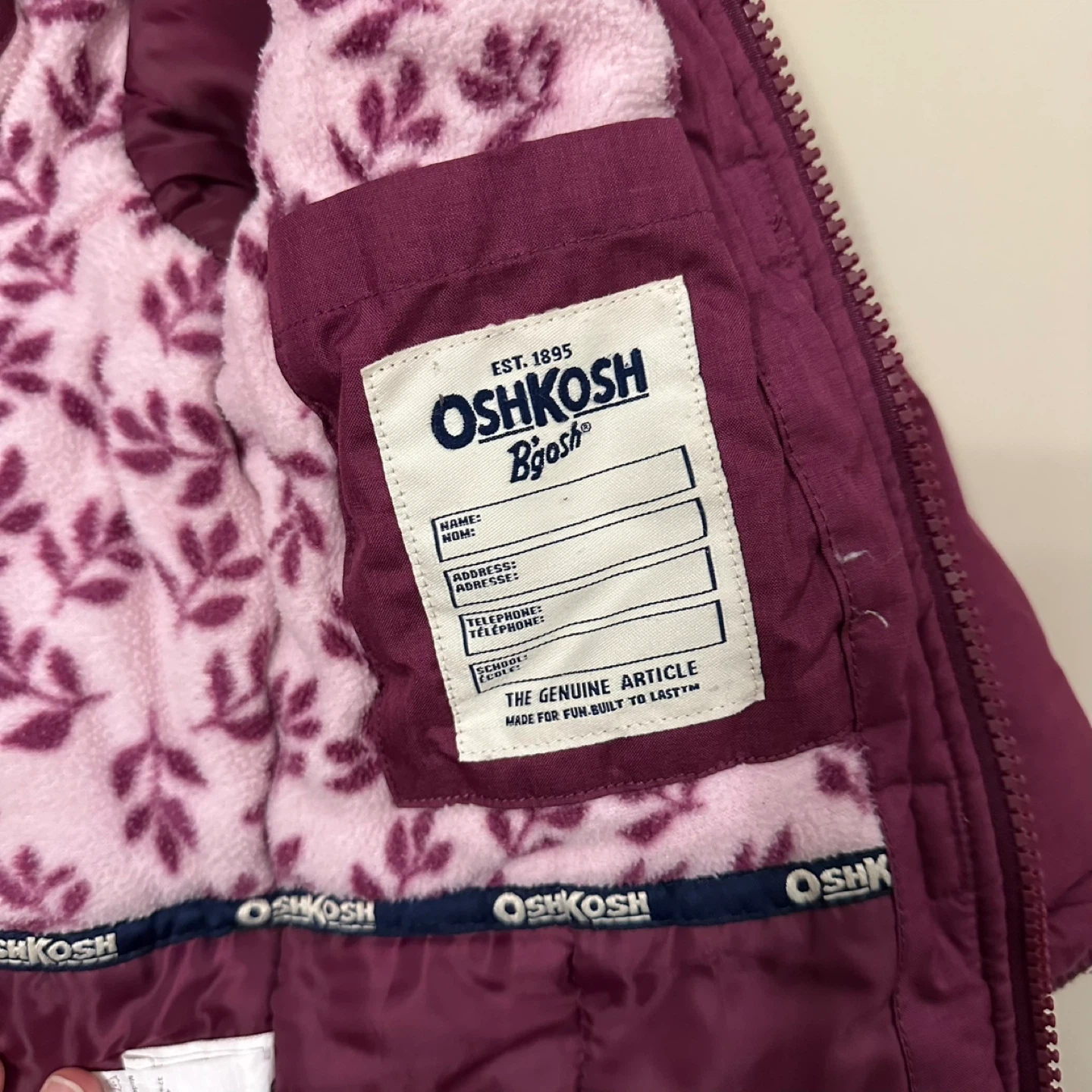 OshKosh Bgosh Winter Jacket - Size 2T - photo 4