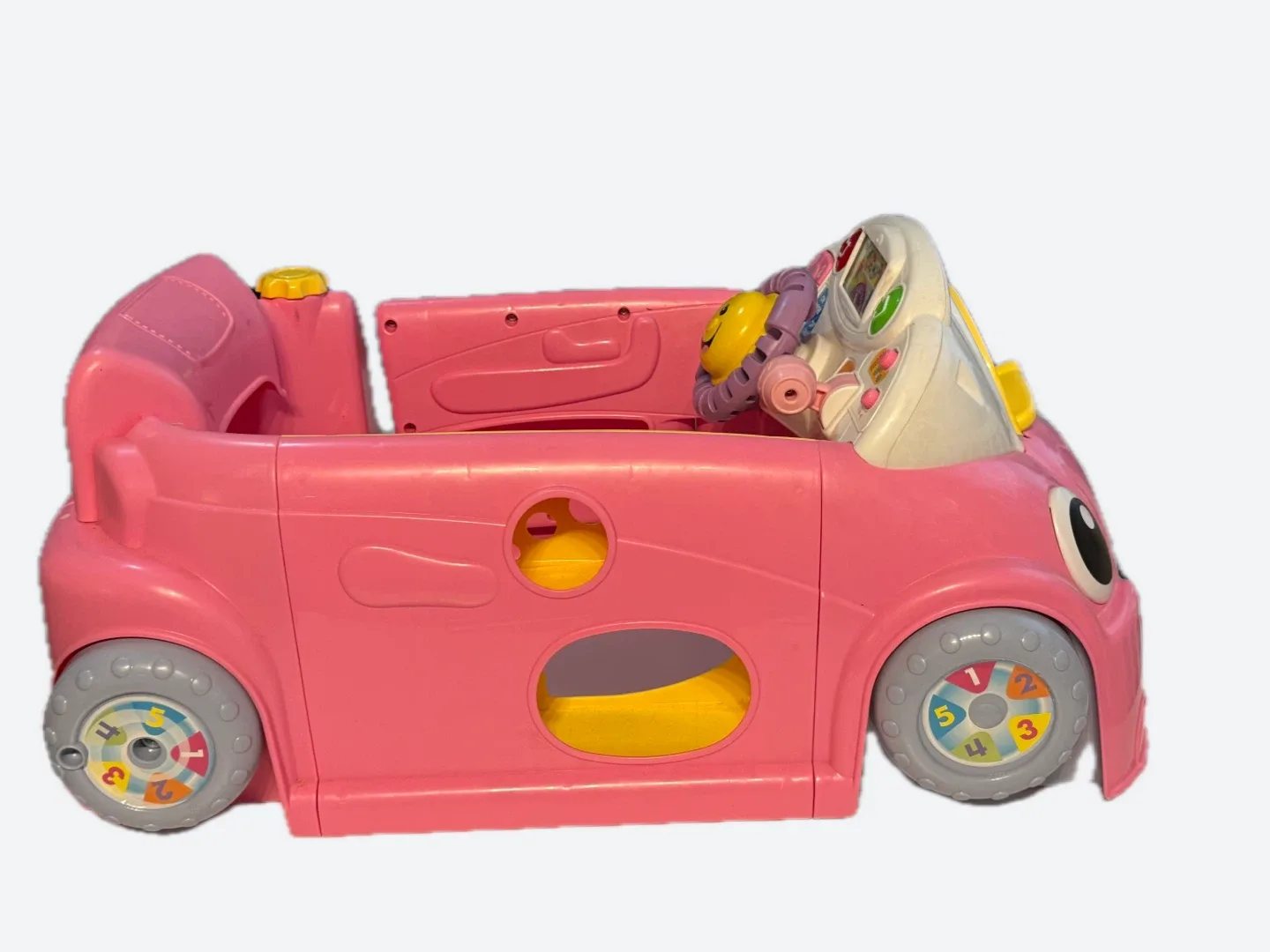 Fisher-Price Laugh & Learn Crawl Around Car - Pink image indicator(2)