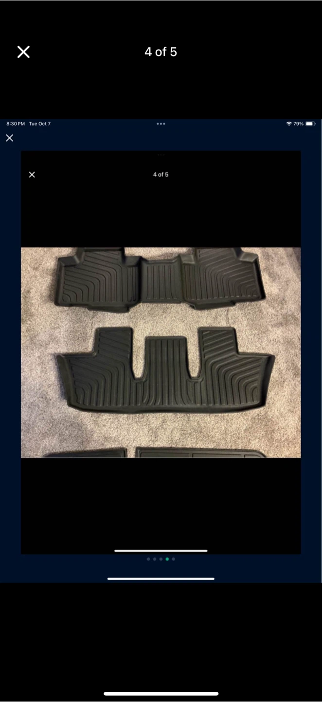 Toyota Grand Highlander / Lexus TX All Weather Floor liners - photo 4
