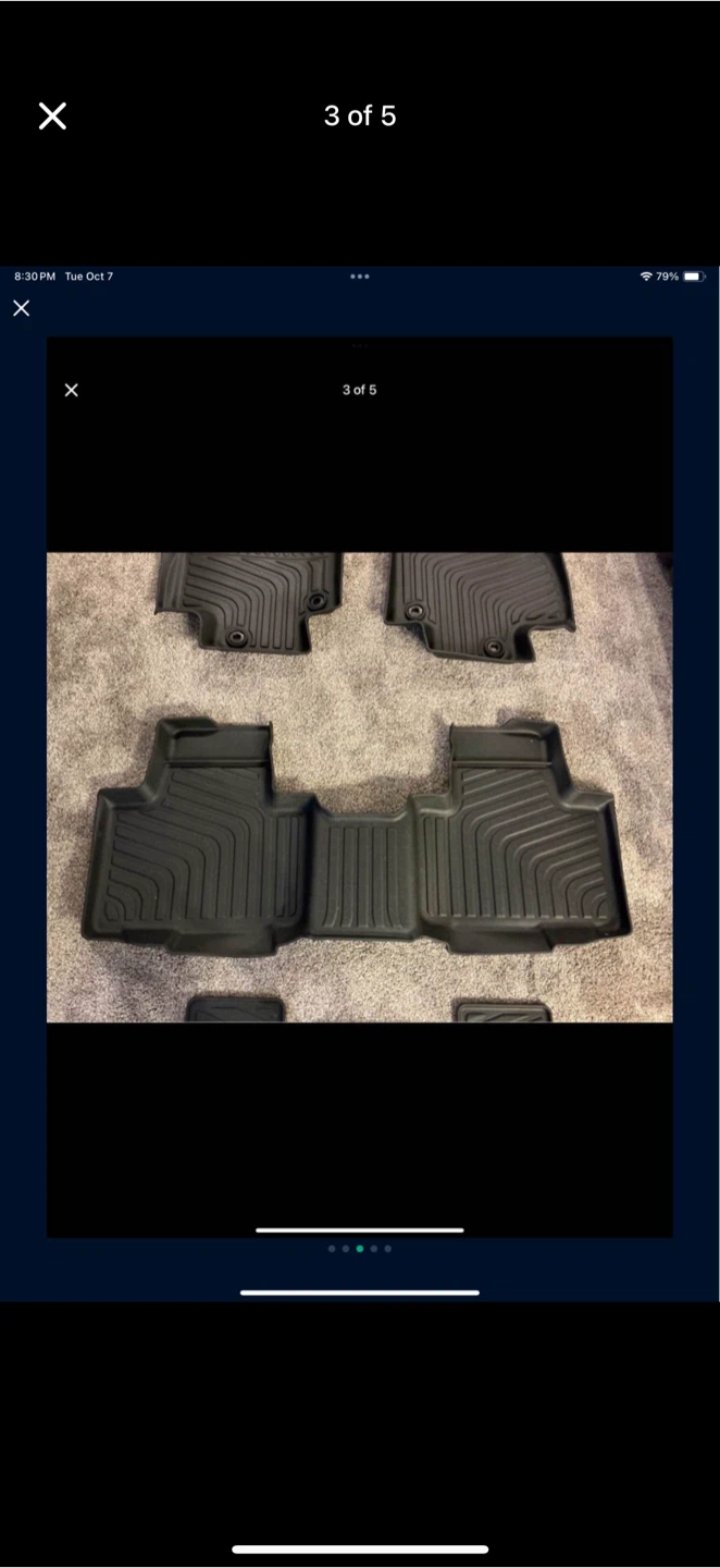 Toyota Grand Highlander / Lexus TX All Weather Floor liners - photo 3