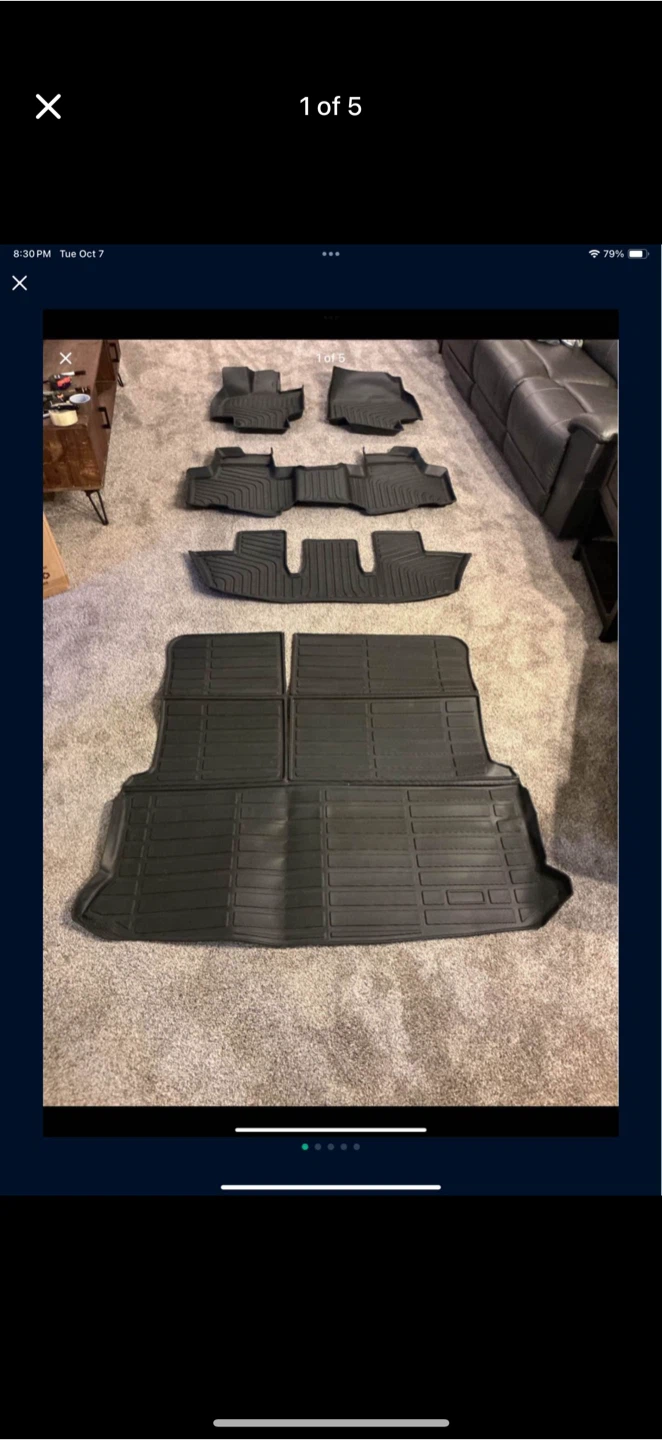 Toyota Grand Highlander / Lexus TX All Weather Floor liners