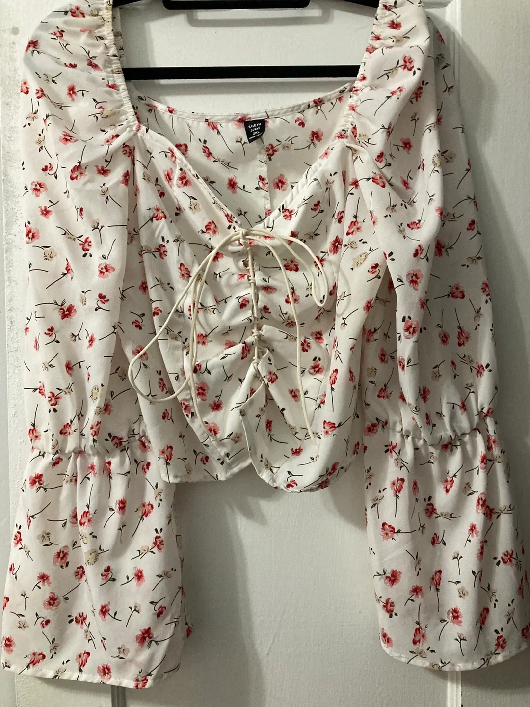 Shein Floral Top - Size 2XL