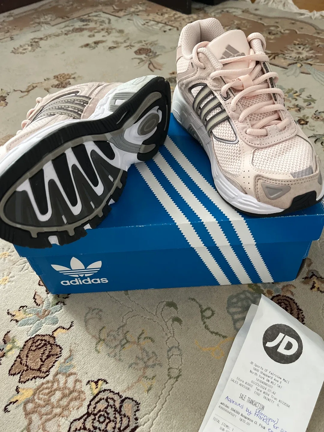 Adidas Response CL Women's Pink Shoes image indicator(2)