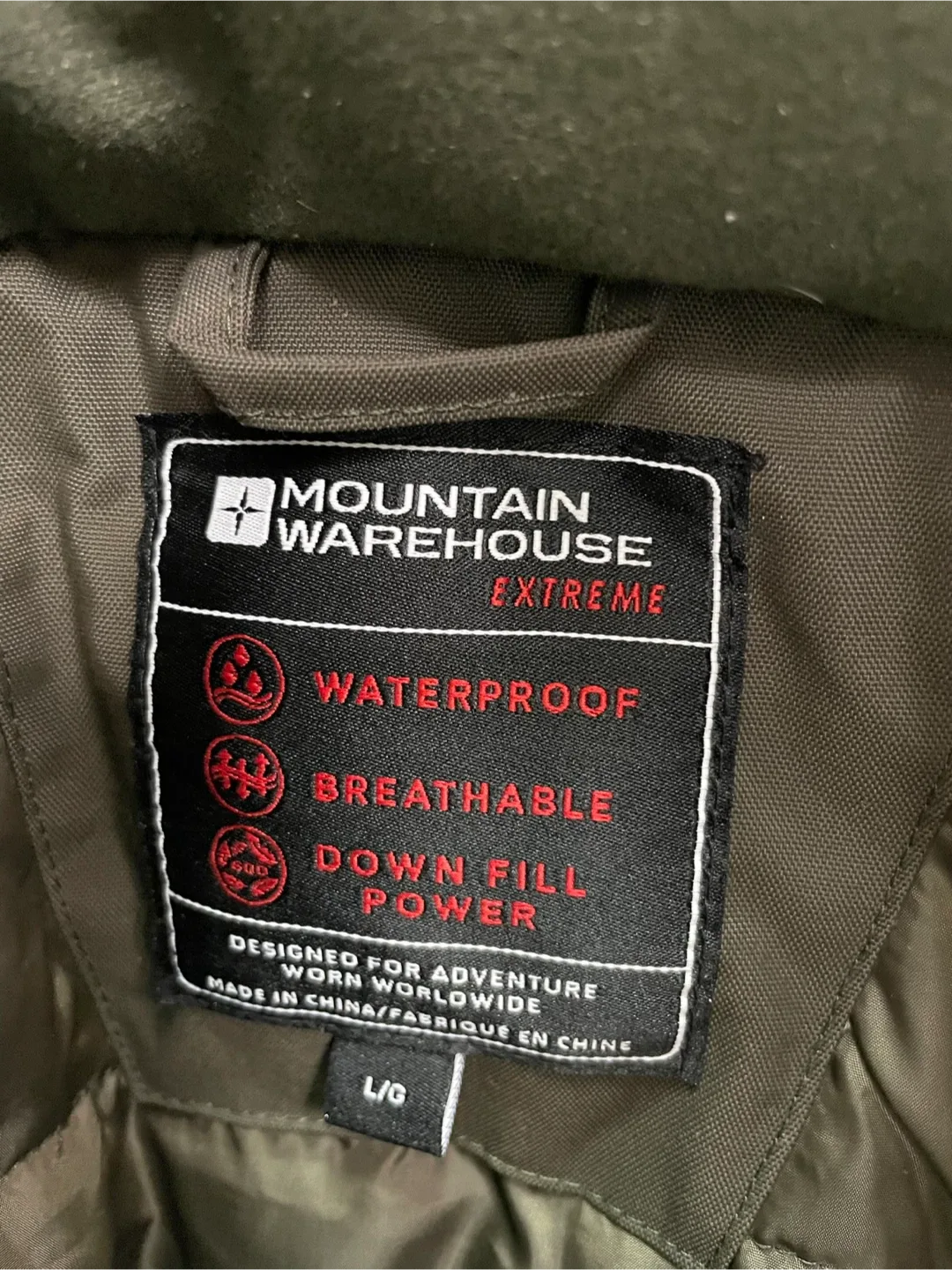 Mountain Warehouse Antarctic Extreme Waterproof Down Jacket L image indicator(3)