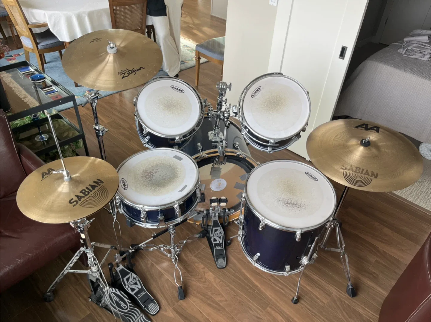 Drum Kit + Drum/Music Accessories