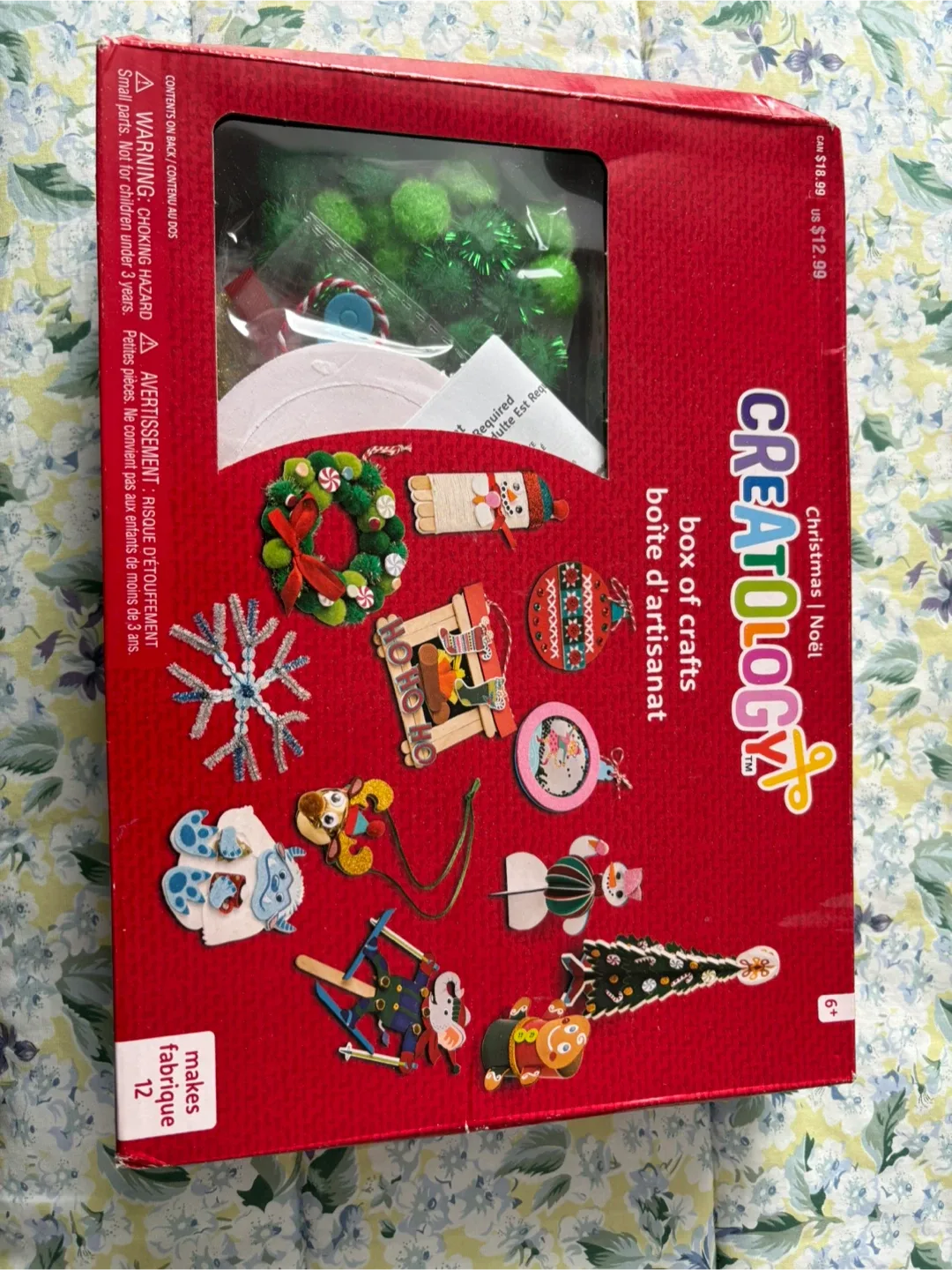 Creatology Christmas Noel Box of Crafts