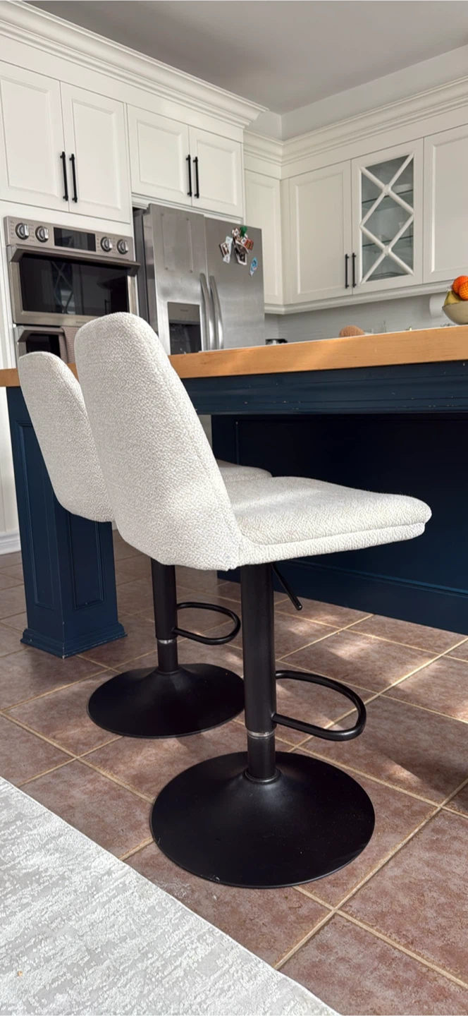 Set of 2 Swivel Bar Stools - photo 4