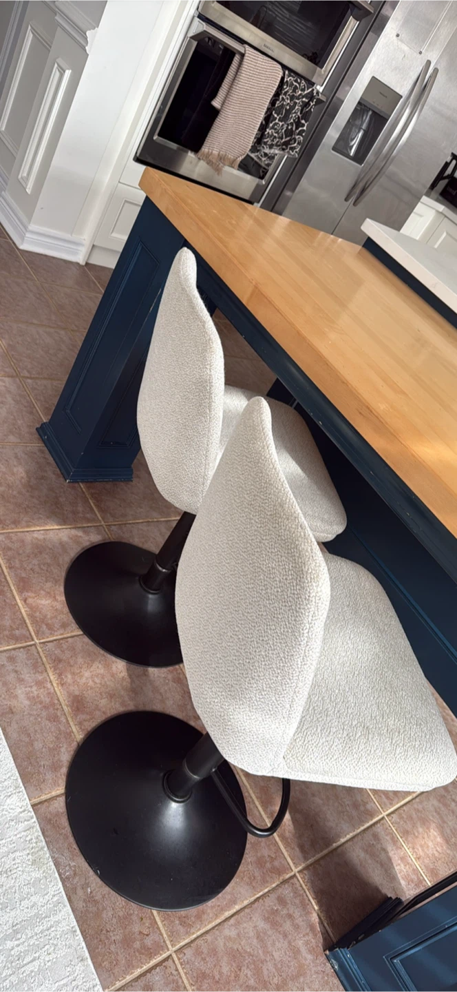 Set of 2 Swivel Bar Stools - photo 3