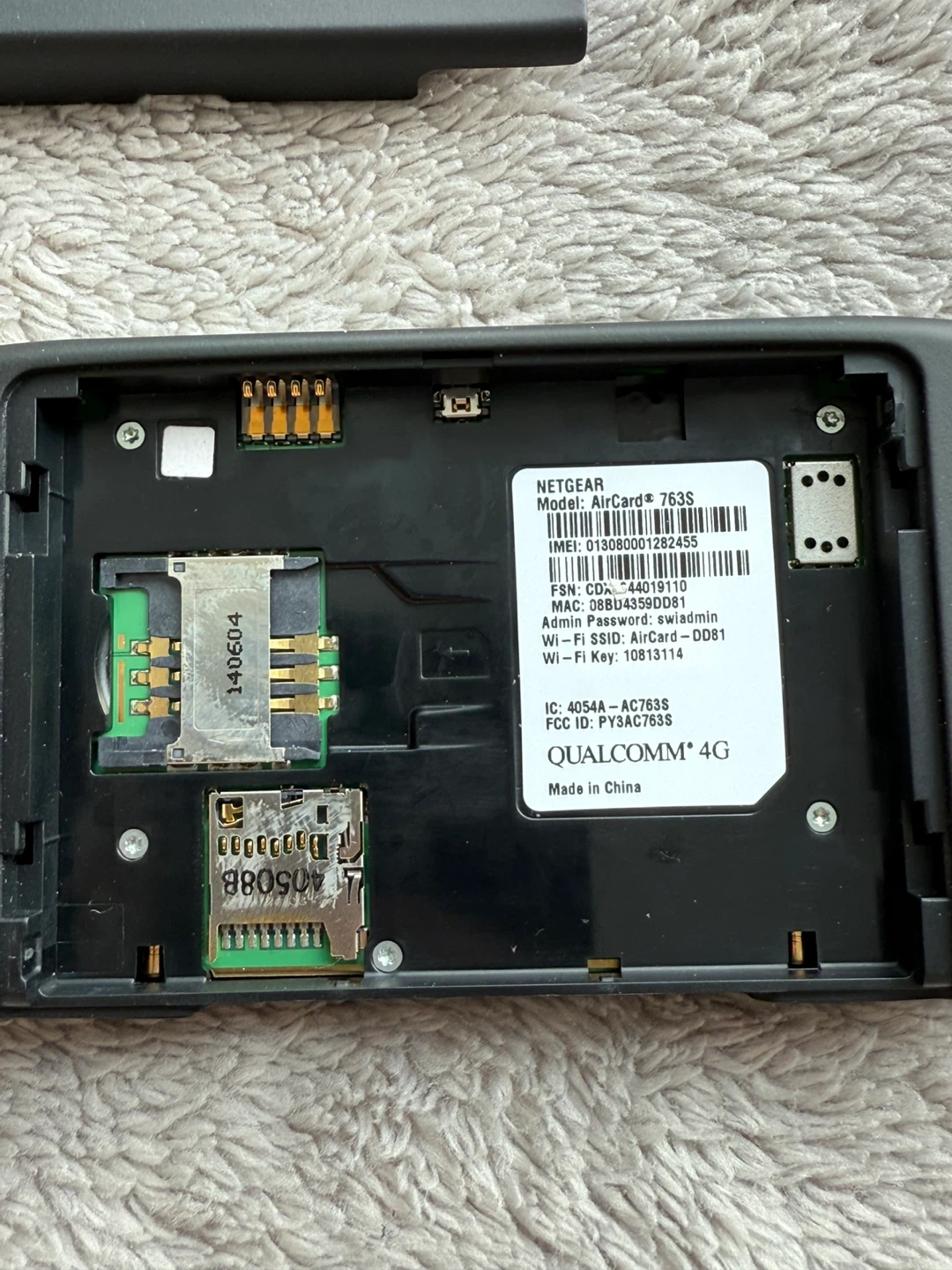 SIERRA Wireless AirCard 763S 4G LTE Mobile Modem. - photo 4