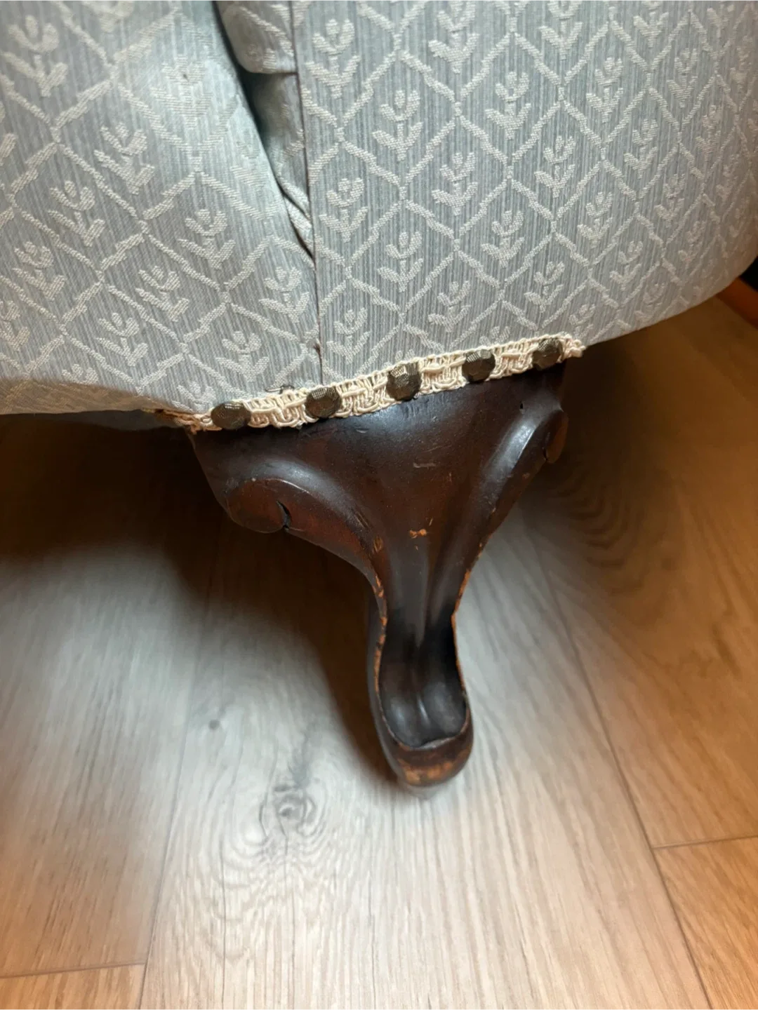 🥕Vintage Style Accent Chair image indicator(5)