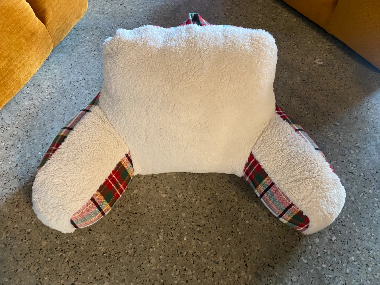 MAX STUDIO Home Plaid Bed Rest Pillow