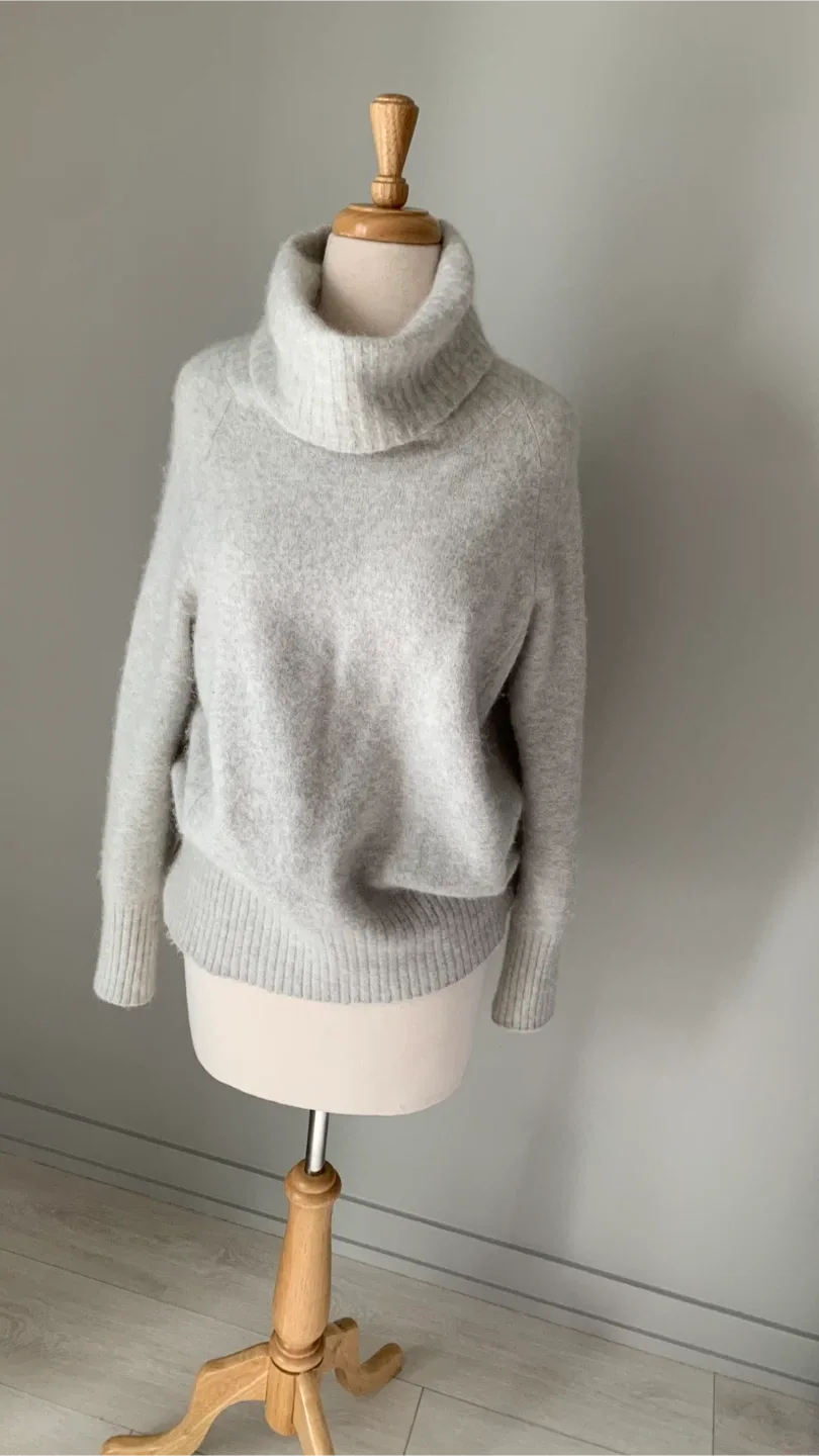 Babaton Taupe Cozy Sweater Size M (oversized) image indicator(3)