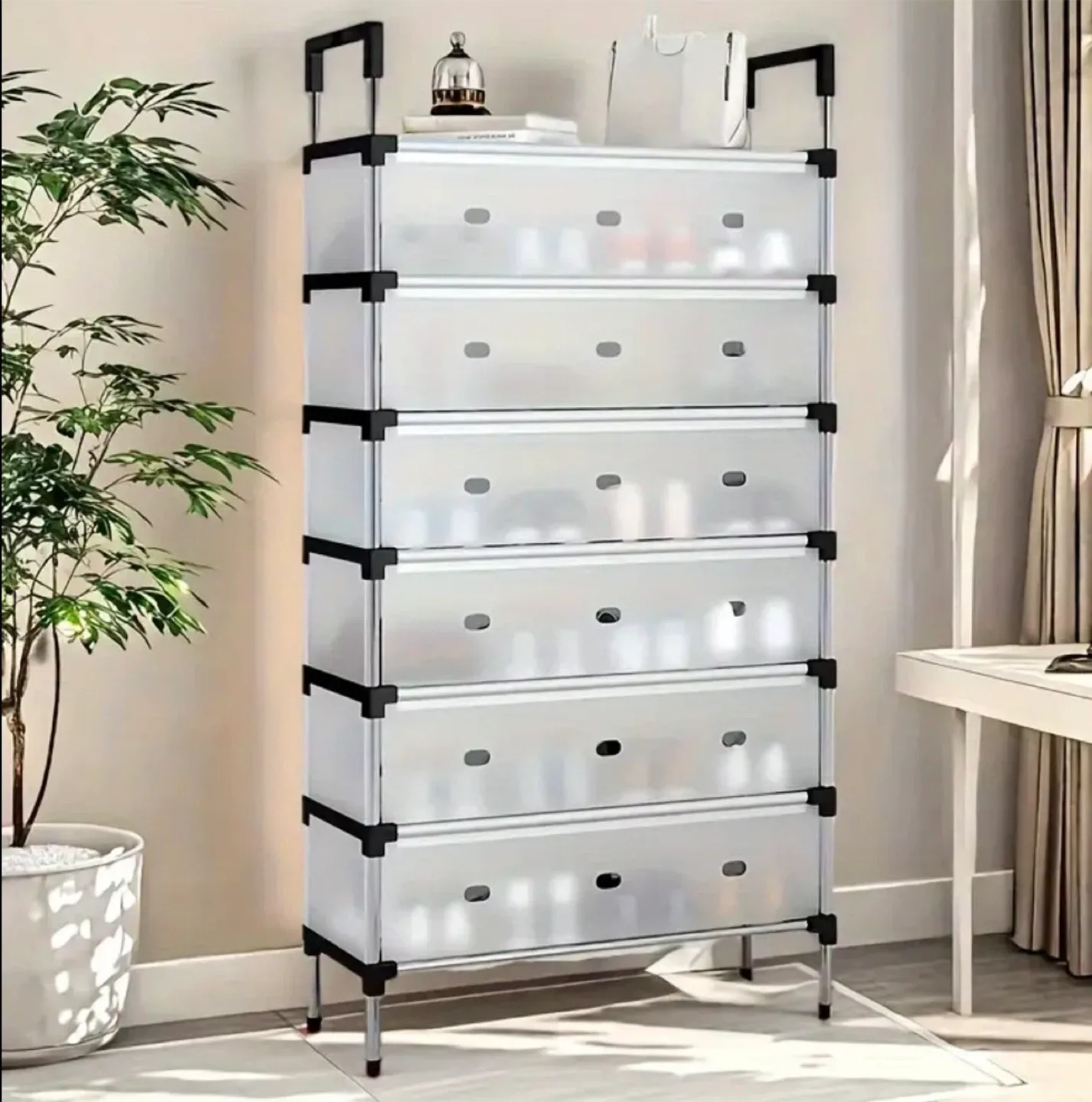 7-Tier Shoe Rack Organizer (Brand new in box)