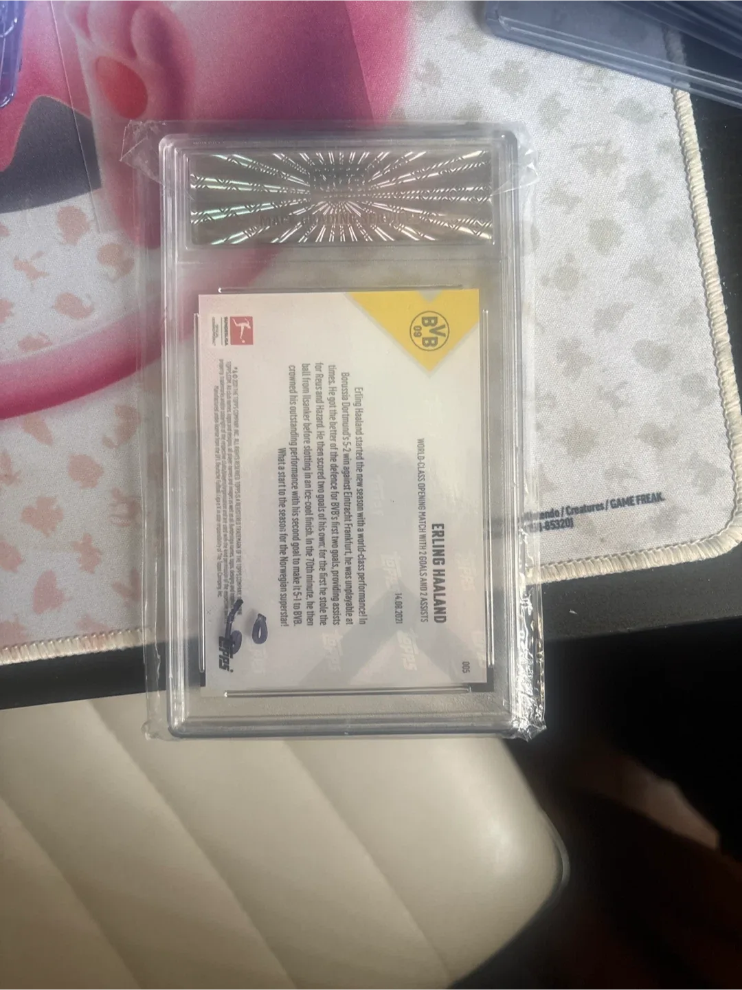 2020-21 Topps Now Bundesliga Erling Haaland #005 Card image indicator(2)