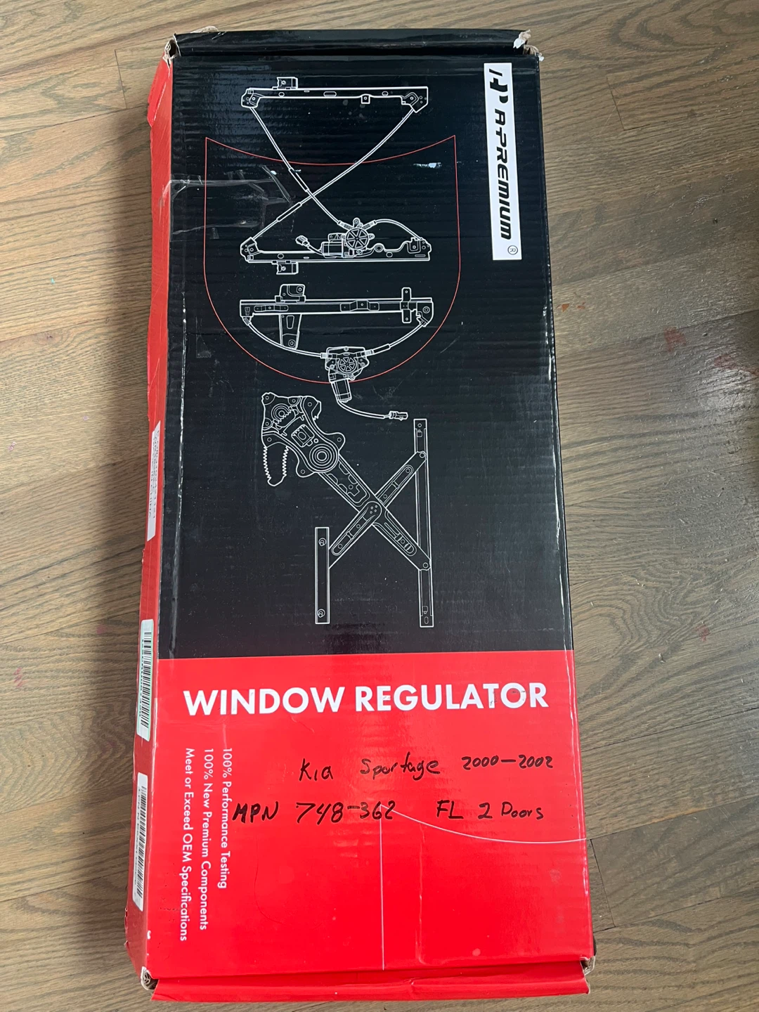 AP Premium Window Regulator for Kia Sportage 2000-2002