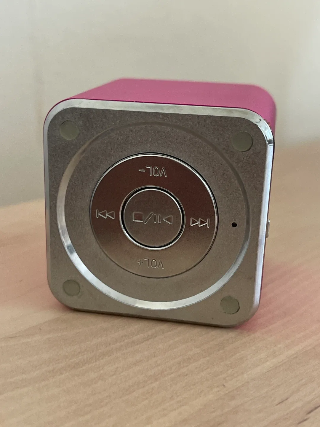 Pink Portable Cube Speaker 🥕 image indicator(2)