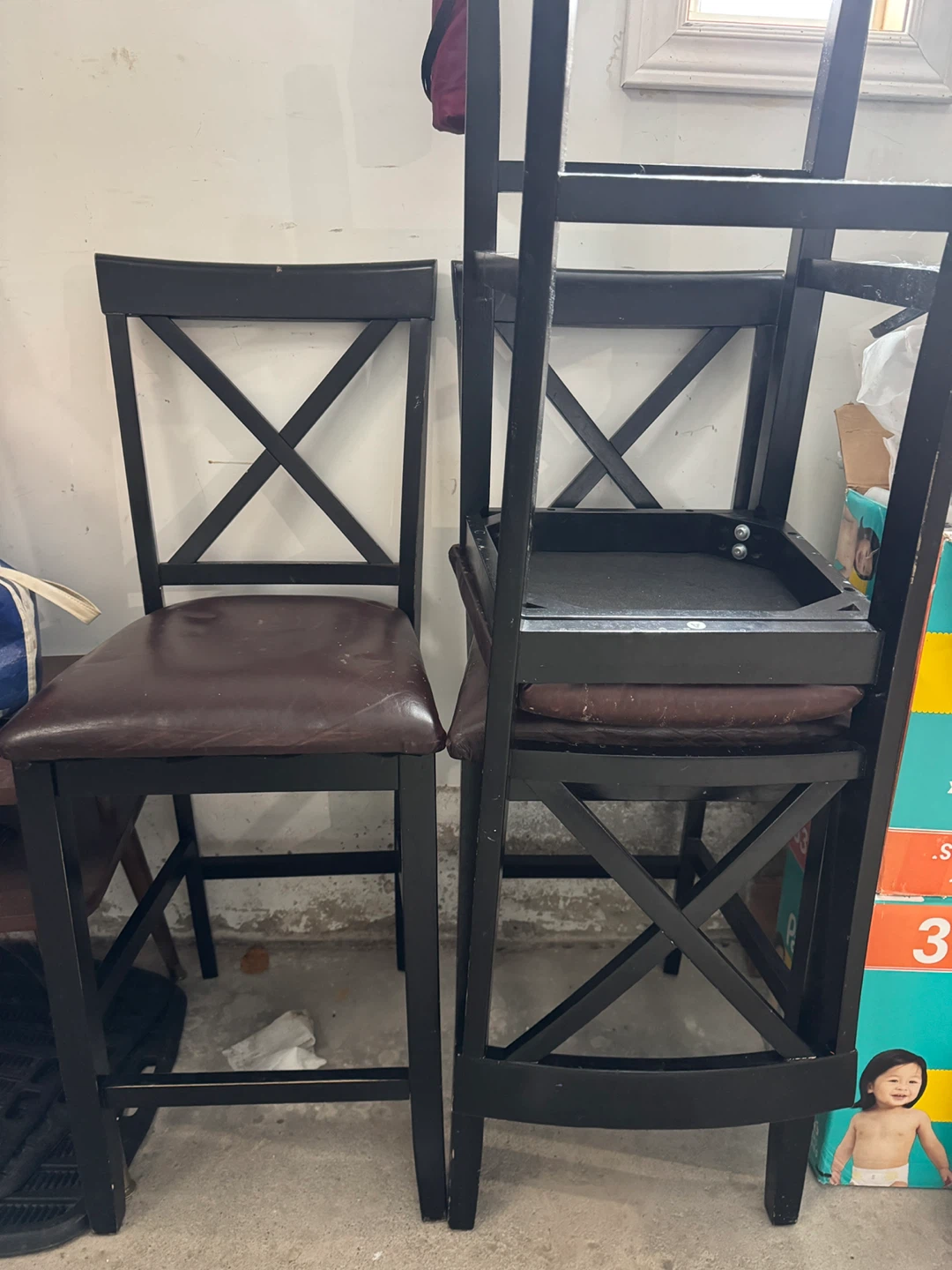 Bar High chair set of 3