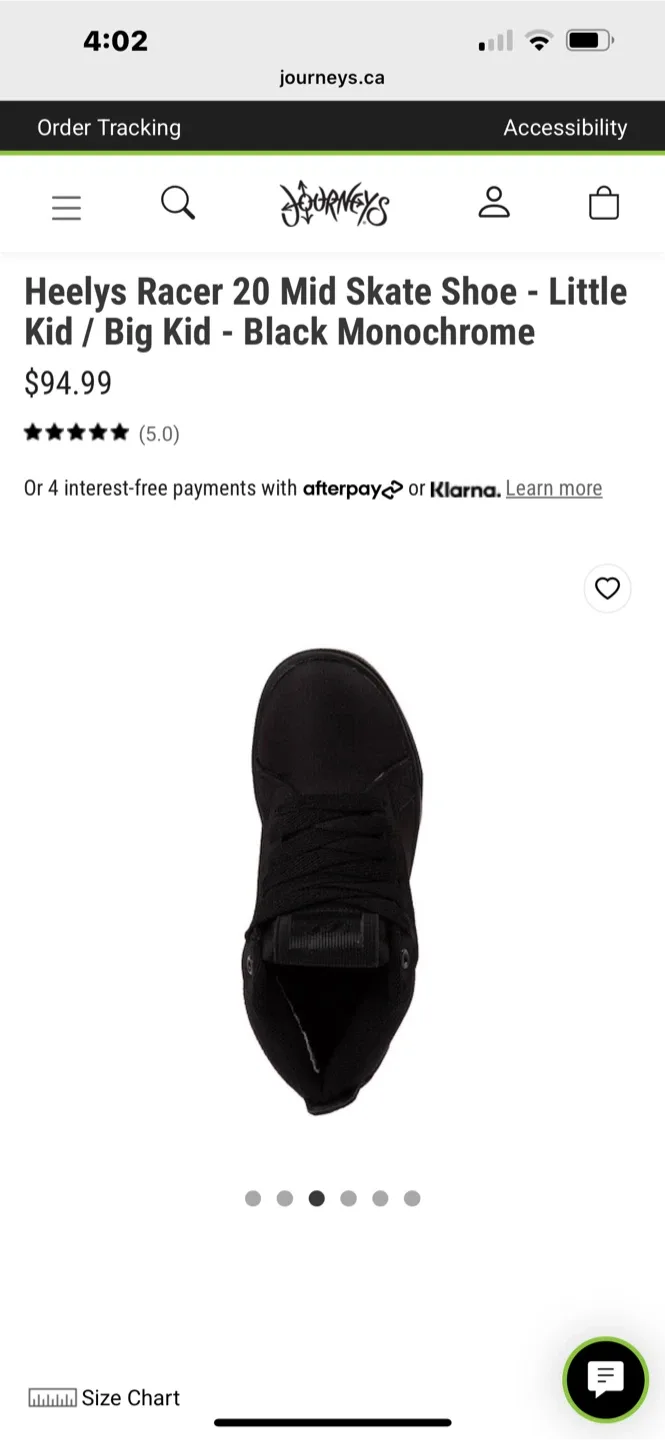 Heelys Wheeled Shoes - Size 2 - Black image indicator(8)