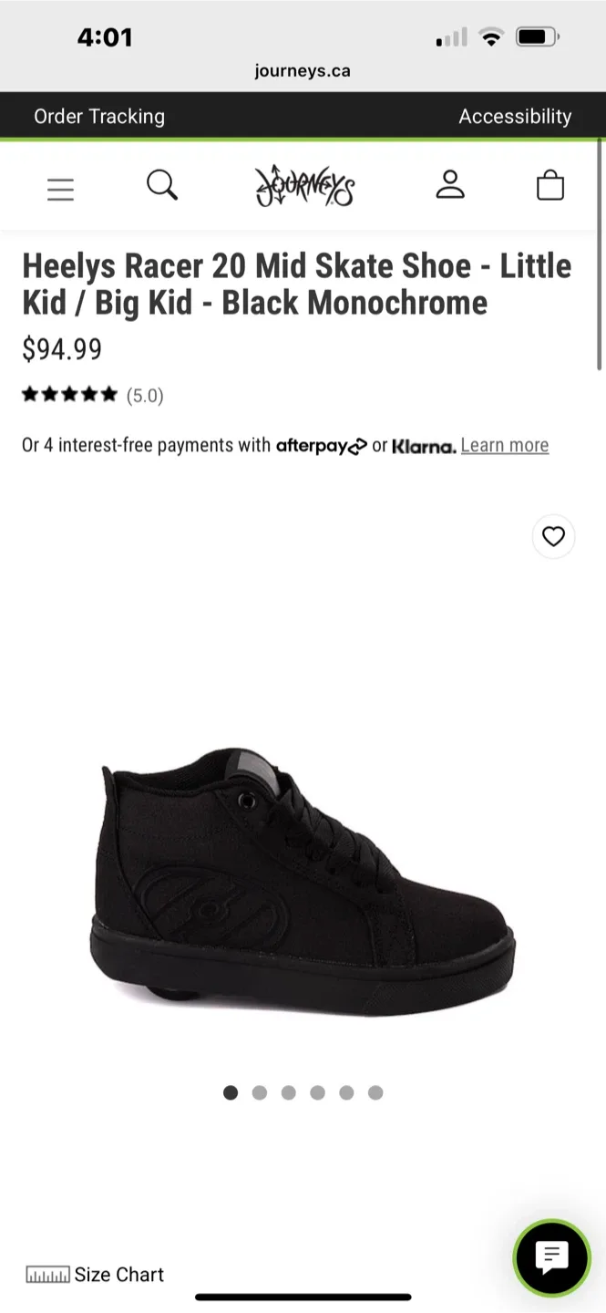 Heelys Wheeled Shoes - Size 2 - Black image indicator(7)