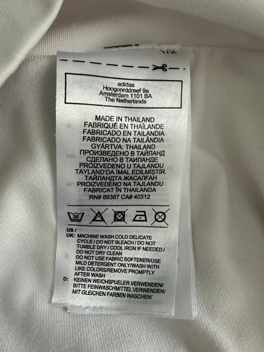 Adidas White Tennis Skirt image indicator(4)