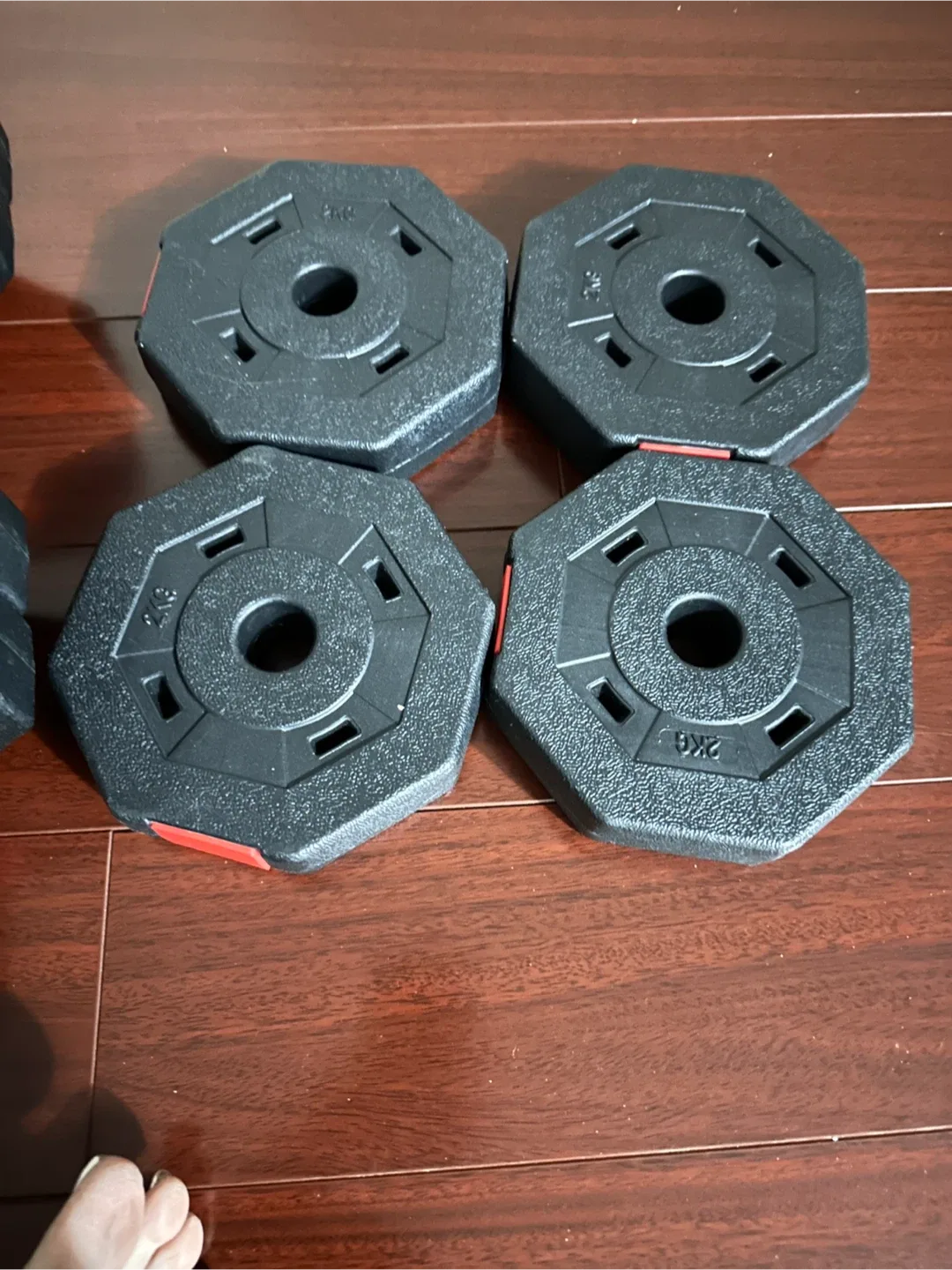Set of 24 kg Adjustable Dumbbells image indicator(2)