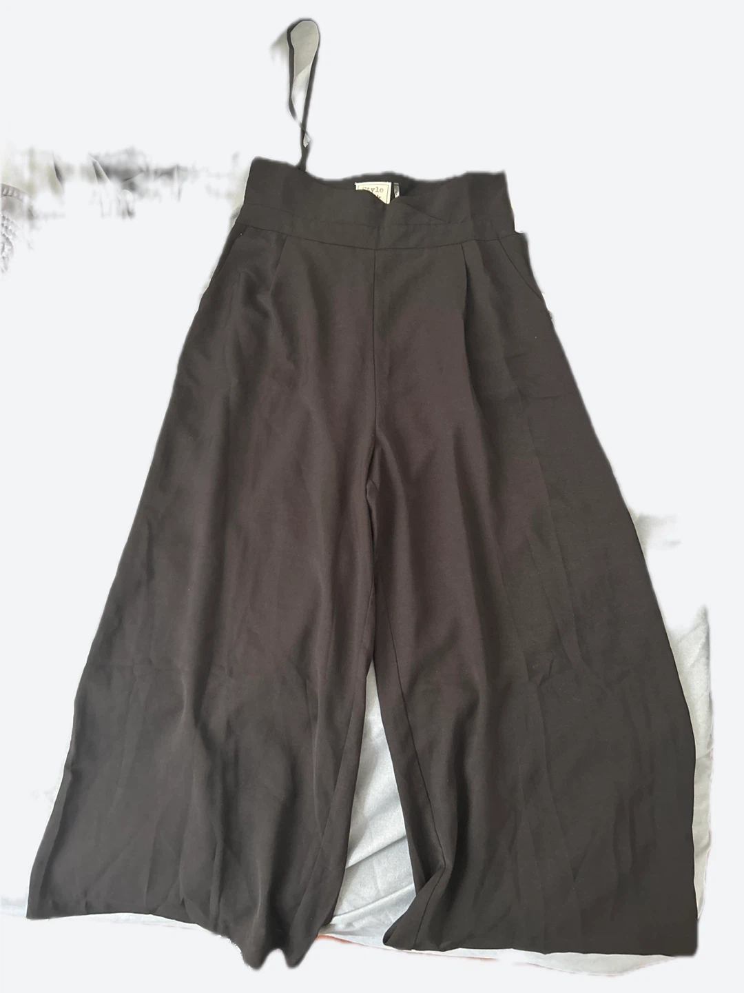 Style & Co Black Wide Leg Pants
