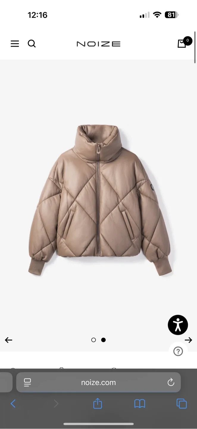 For Sale: Noize Cruelty-Free Jacket image indicator(3)